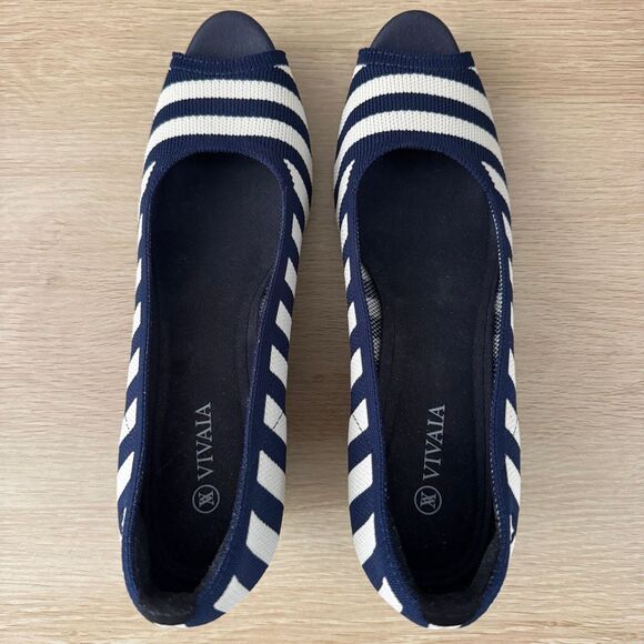 VIVAIA Tamia Peep Toe Wedge 39 - Picture 5 of 9